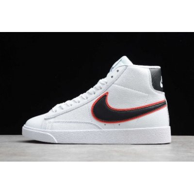 Nike X Stranger Things Blazer Mid Beyaz / Siyah Kaykay Ayakkabı Türkiye - 3IJ2RNLR